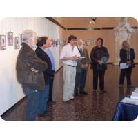 Juan Carlos Barreto en momentos derecibir el Gran Premio Nacional